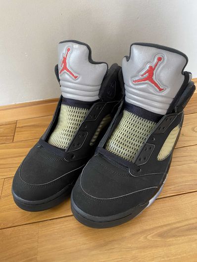 Nike Air Jordan 5 Retro OG "Black/Fire Red/Metallic Silver/White" (2016)