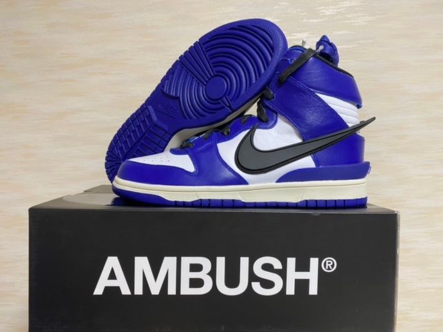AMBUSH × NIKE DUNK HIGH "DEEP ROYAL"