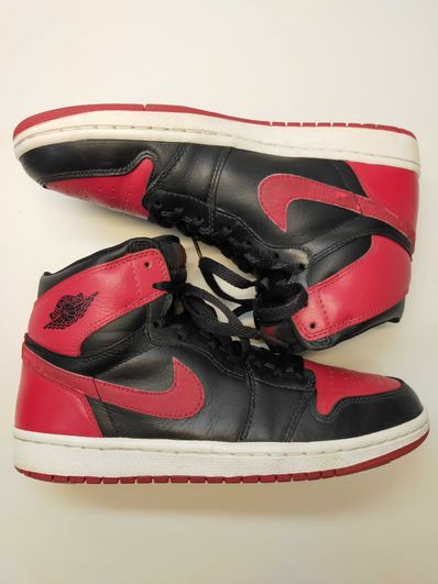 Nike Air Jordan 1 Retro High "Black Varsity Red/Bred"(2001)