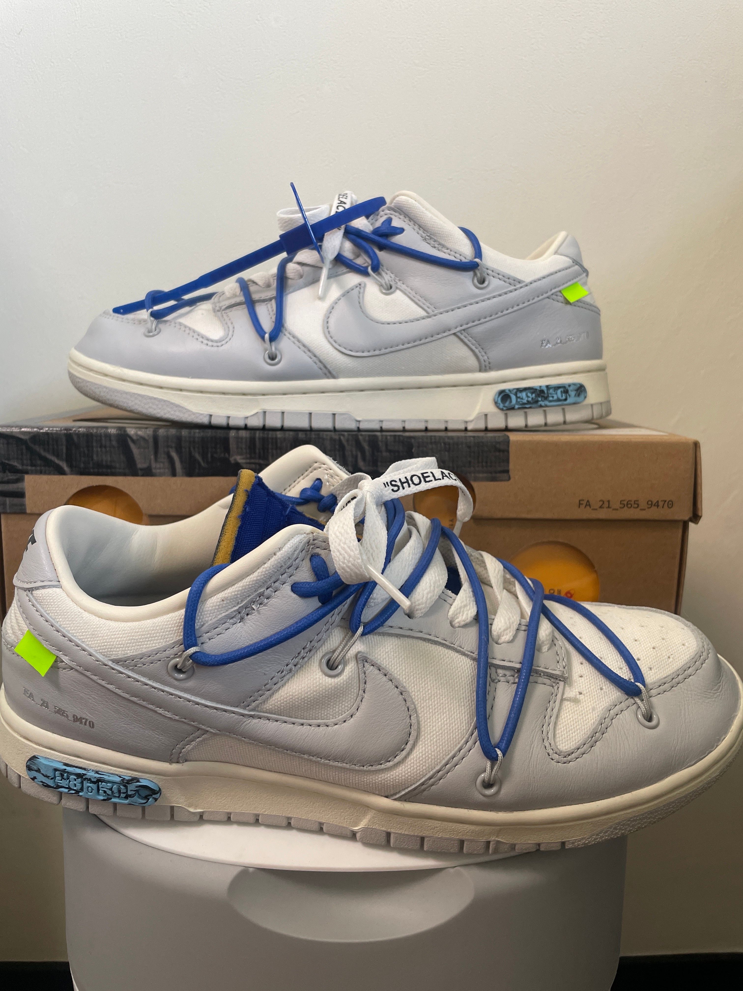 Off-White × Nike Dunk Low 1 of 50 "Lot.48" 