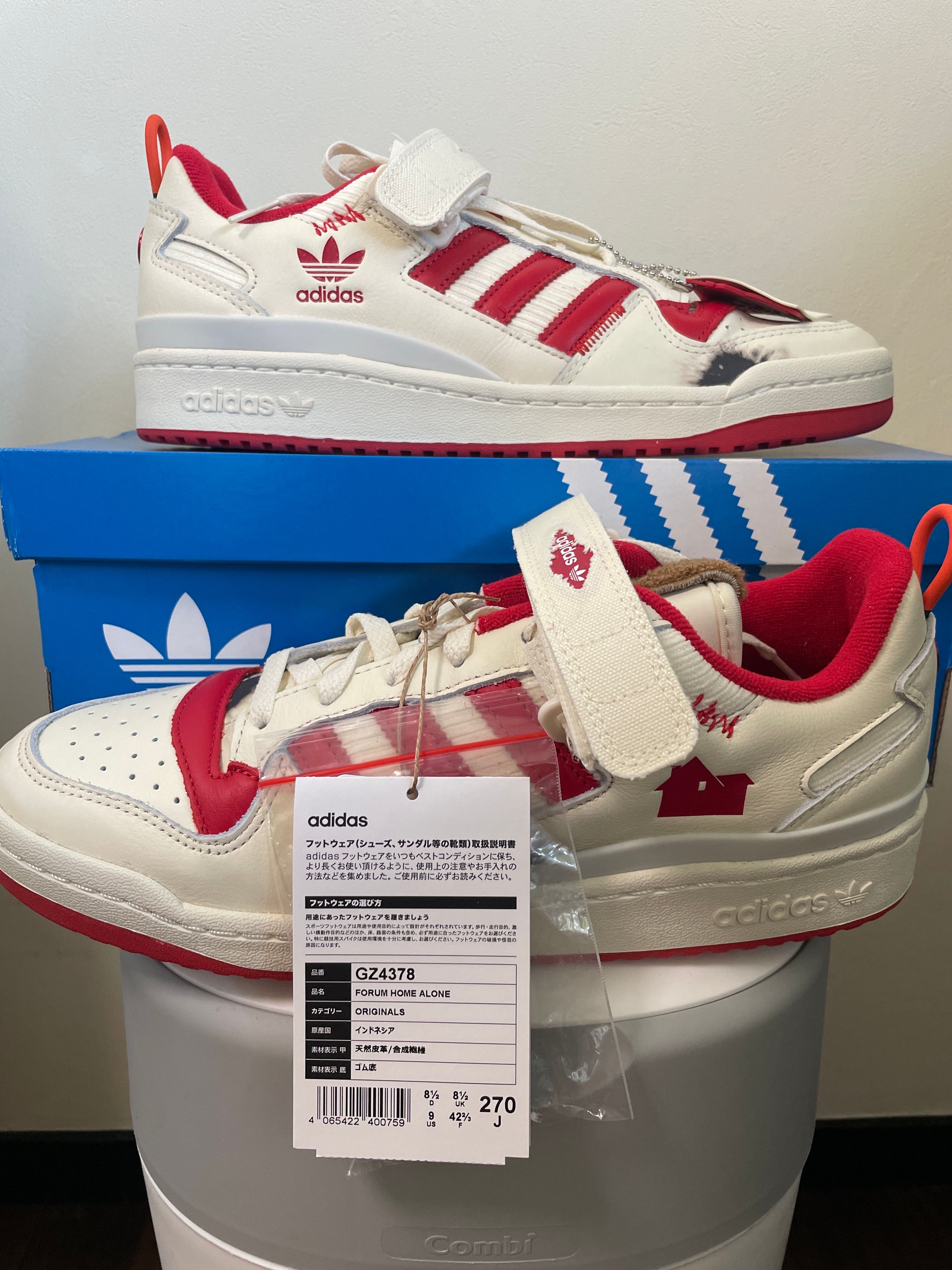 Home Alone × adidas Forum Low "Cream White/Off White"