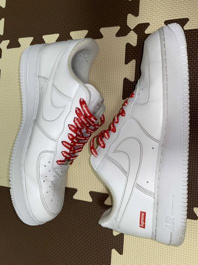 Supreme × Nike Air Force 1 Low "White"