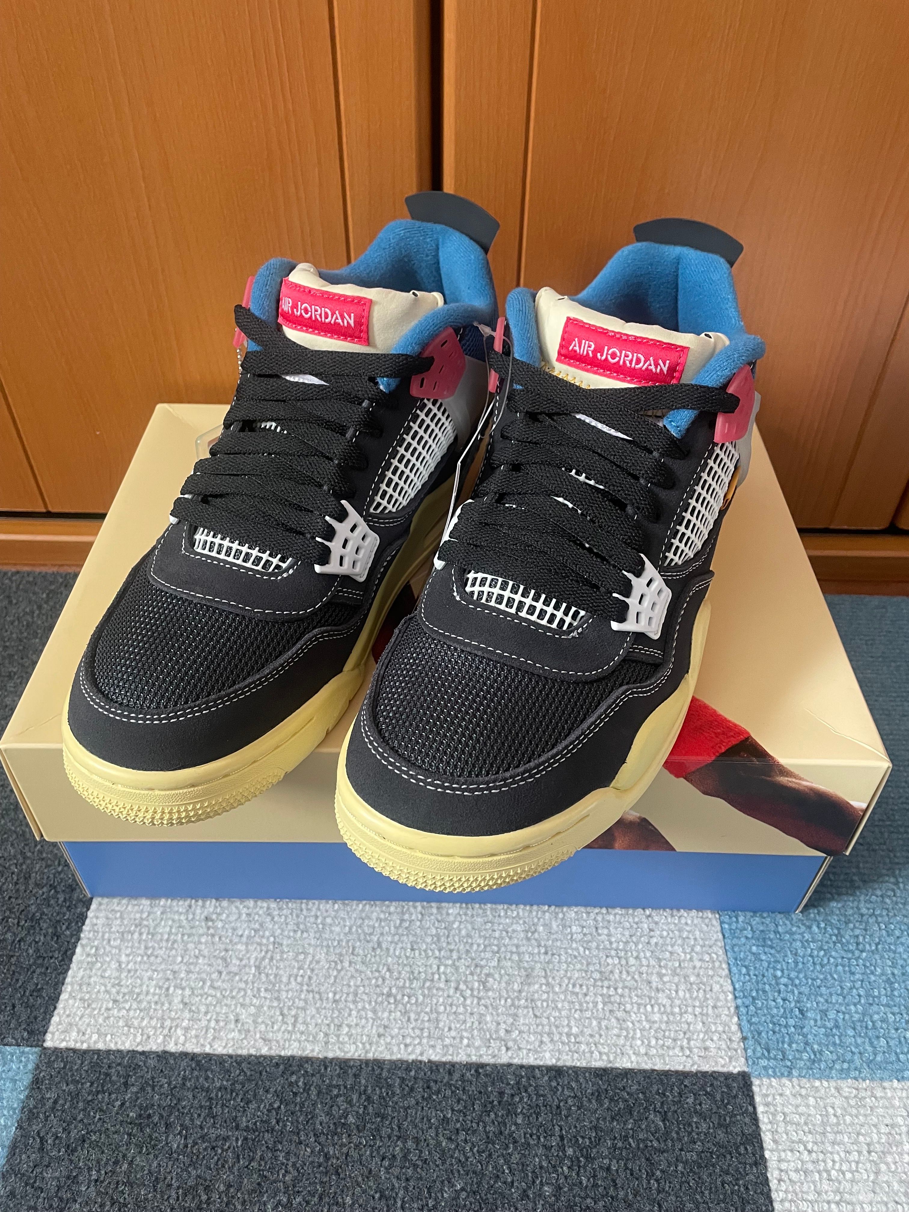 UNION × NIKE AIR JORDAN 4 "OFF NOIR"