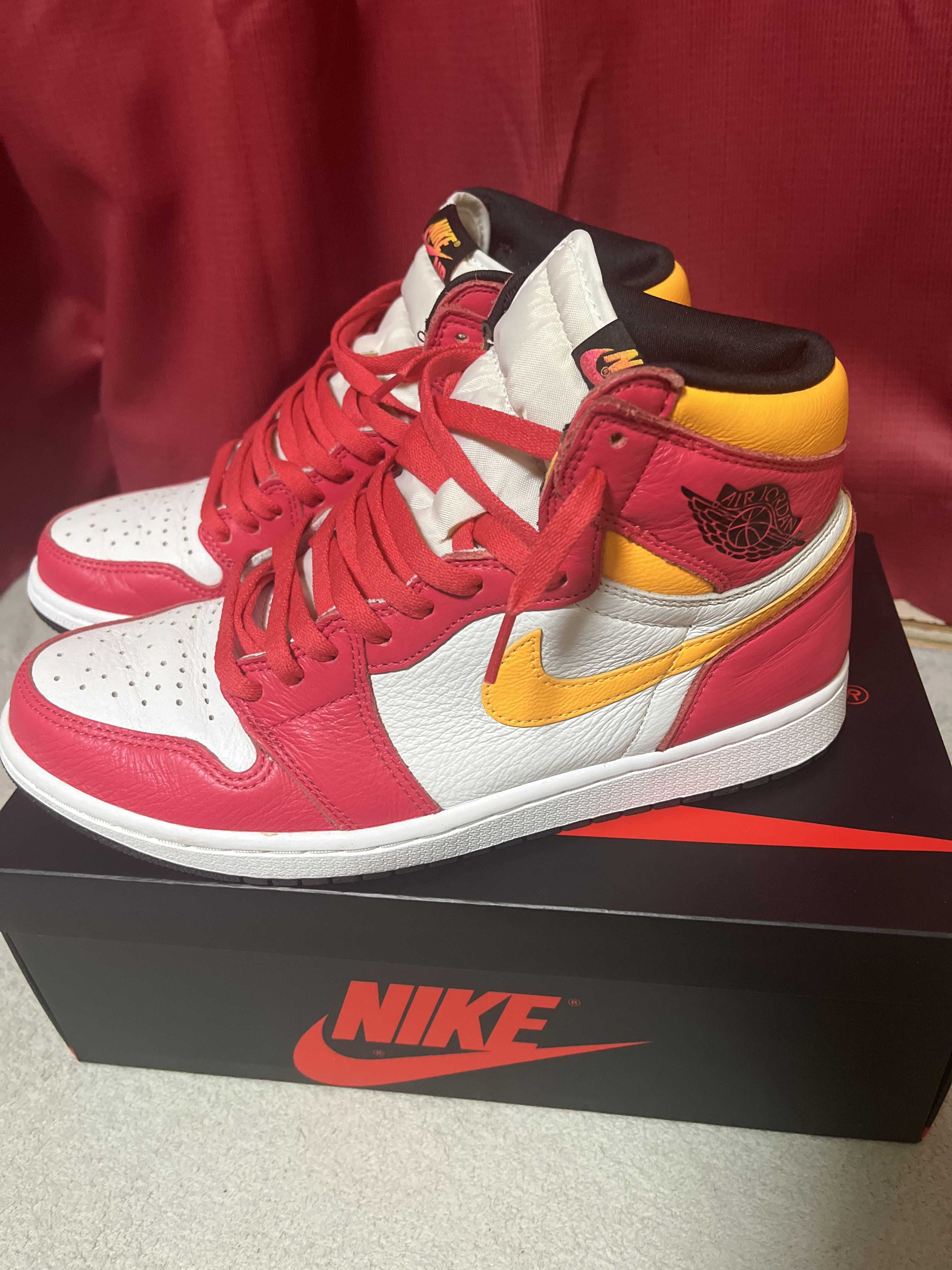 Nike Air Jordan 1 High OG "Light Fusion Red"