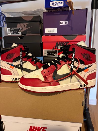 Off-White × Nike Air Jordan 1 Retro High The Ten "Chicago"
