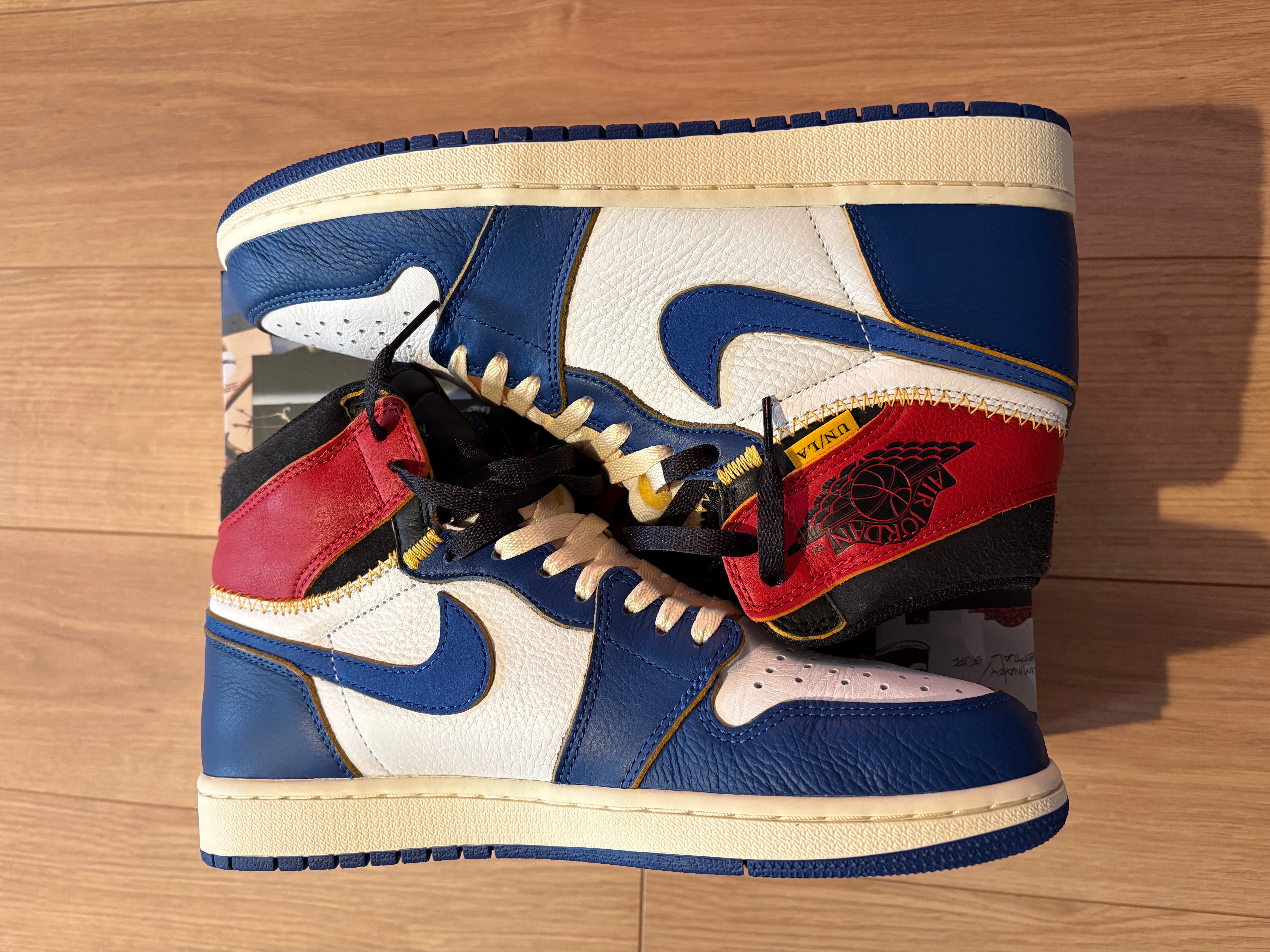 UNION × Nike Air Jordan 1 Retro High OG NRG "Storm Blue/Varsity Red"