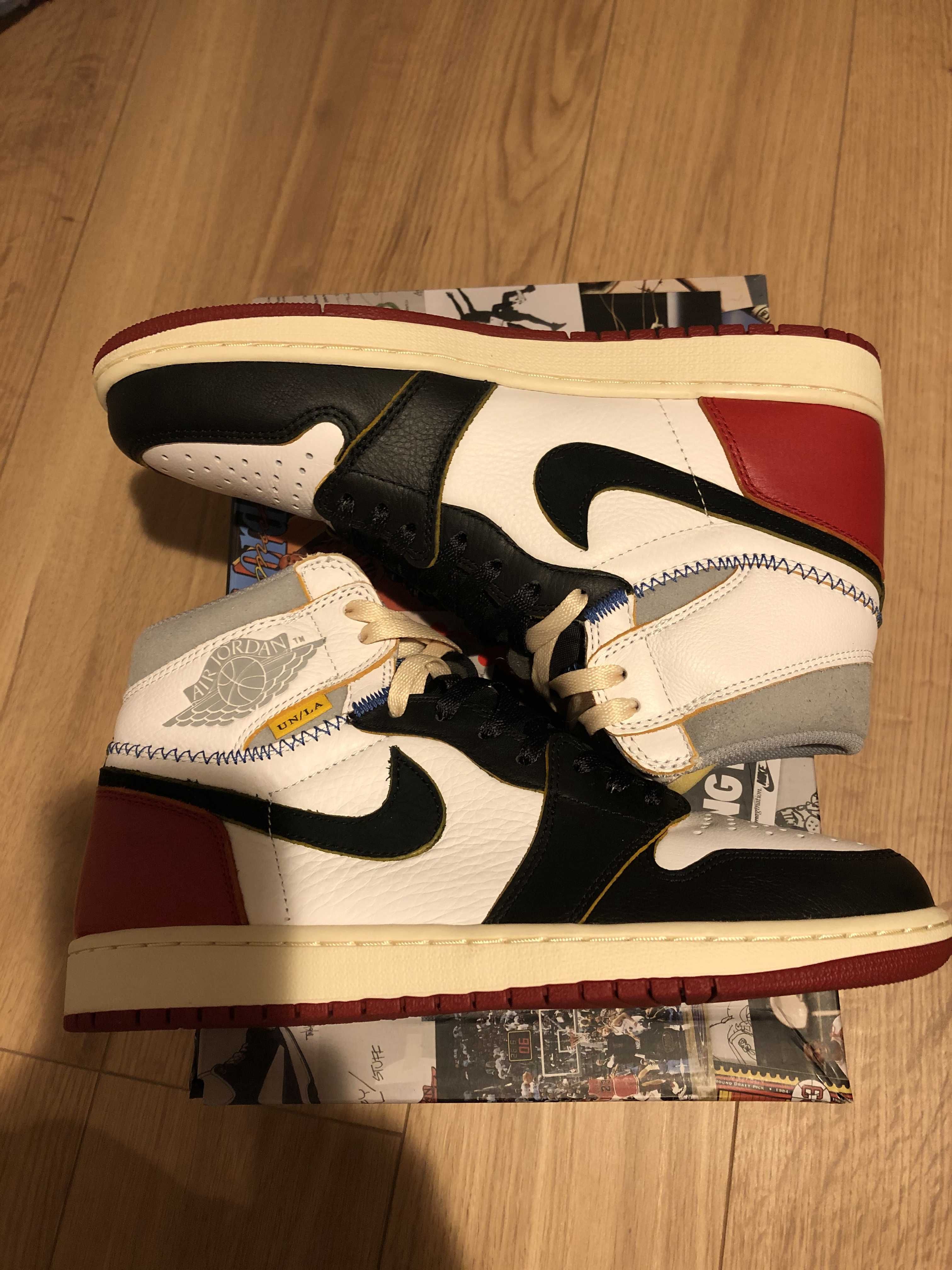 UNION × Nike Air Jordan 1 Retro High OG NRG "Varsity Red/Wolf Grey"