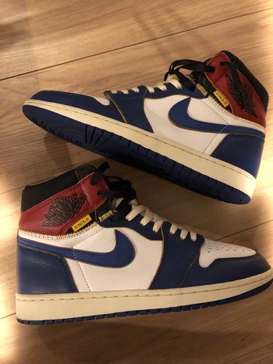 Union × Nike Air Jordan 1 Retro High OG NRG "Storm Blue/Varsity Red"