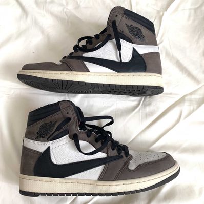 Travis Scott × Nike Air Jordan 1 Retro High OG TS SP "Sail/Dark Mocha"