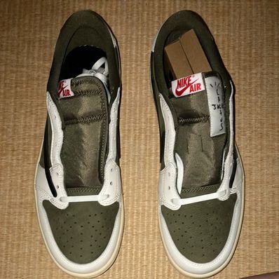 Travis Scott × Nike Air Jordan 1 Low OG SP "Reverse Olive"