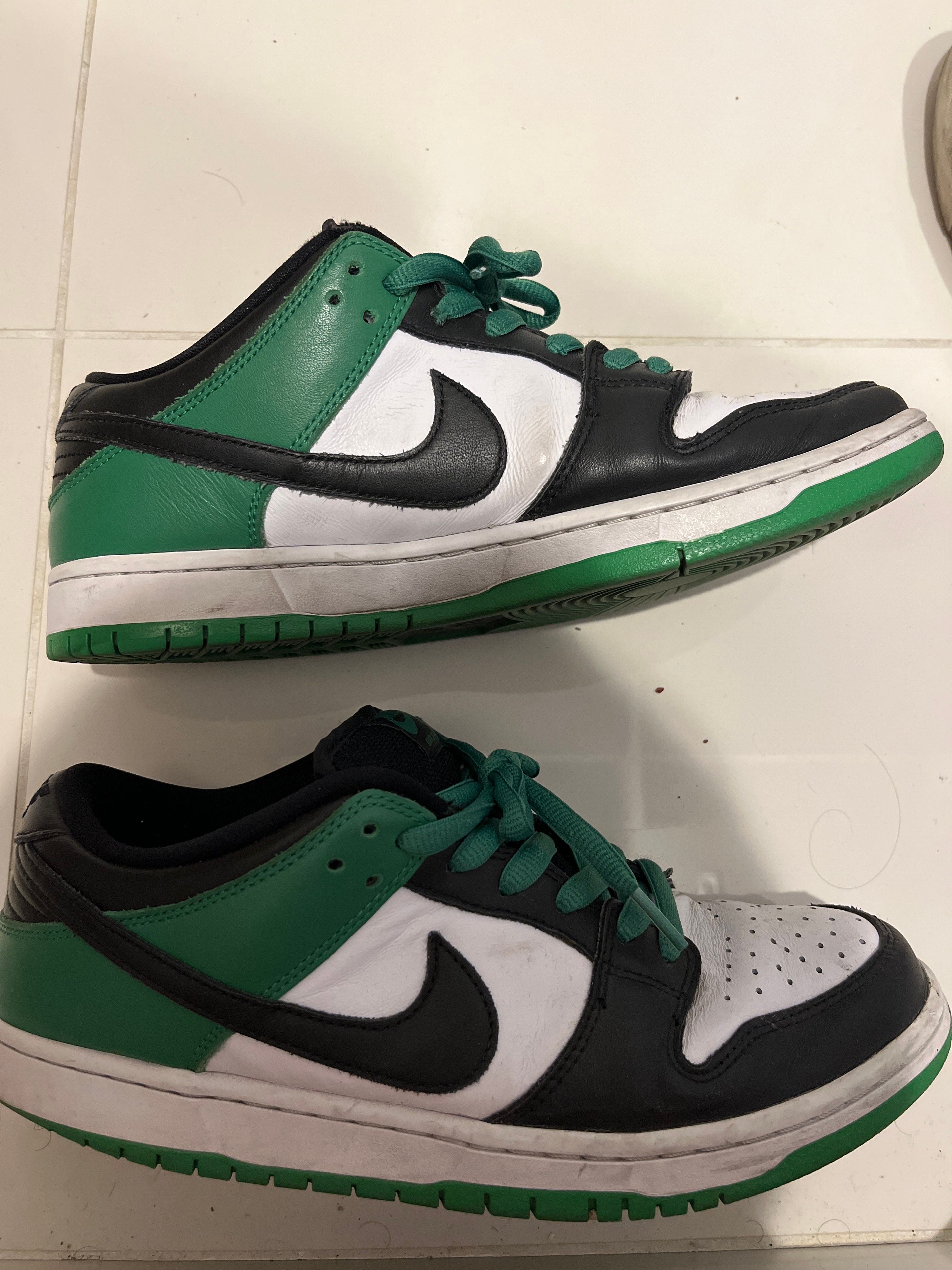 Nike SB Dunk Low Pro "Black and Classic Green"