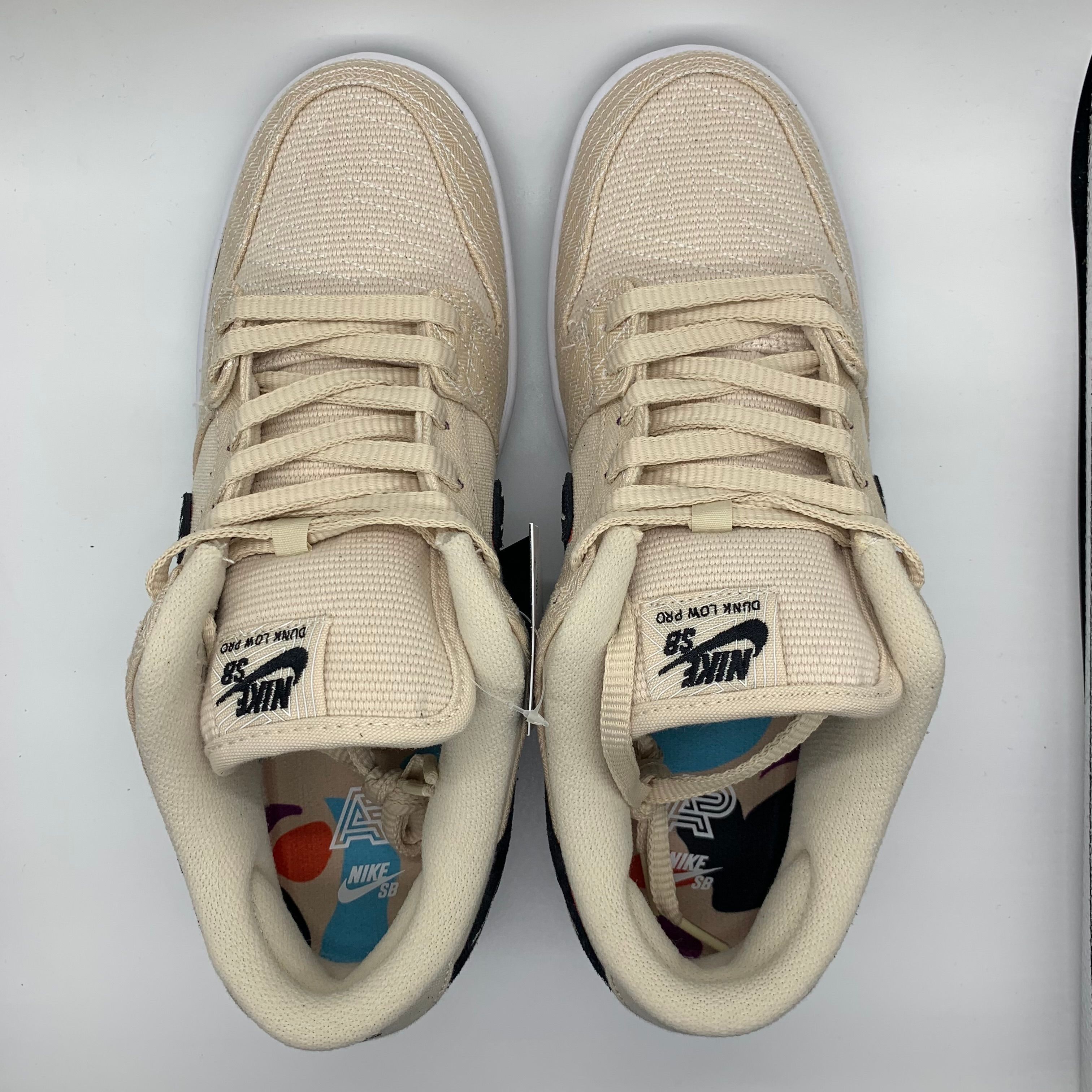 Albino & Preto × Nike SB Dunk Low Pro QS "Pearl White"