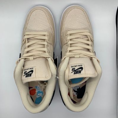 Albino & Preto × Nike SB Dunk Low Pro QS "Pearl White"