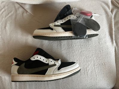 Travis Scott × Nike Women's Air Jordan 1 Low OG "Medium Olive"