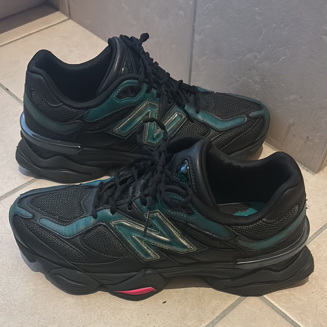 Mowalola × New Balance 9060 "Black/Green"
