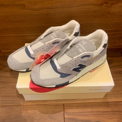 New Balance 998 "Gray/Navy"