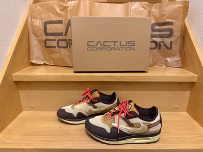 Travis Scott × Nike Air Max 1 "CACT.US Brown"