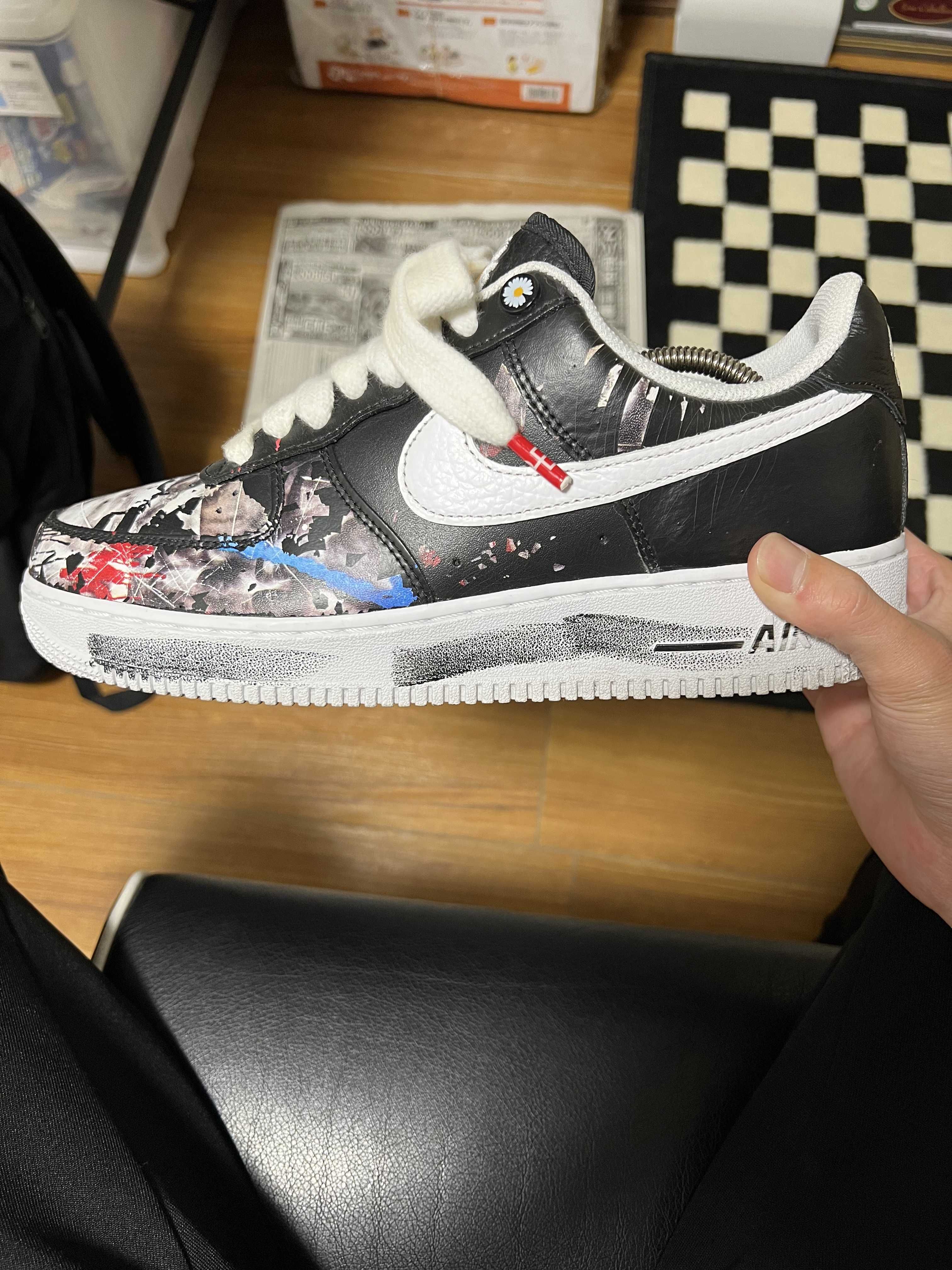 PEACEMINUSONE × Nike Air Force 1 Low Para Noise "Black" / G-DRAGON