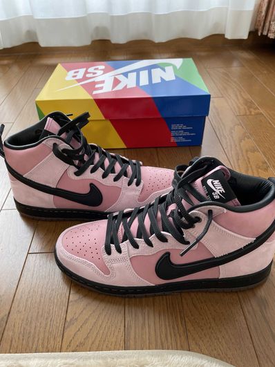 KCDC Brooklyn Skateshop × Nike SB Dunk High "Pink/Black"