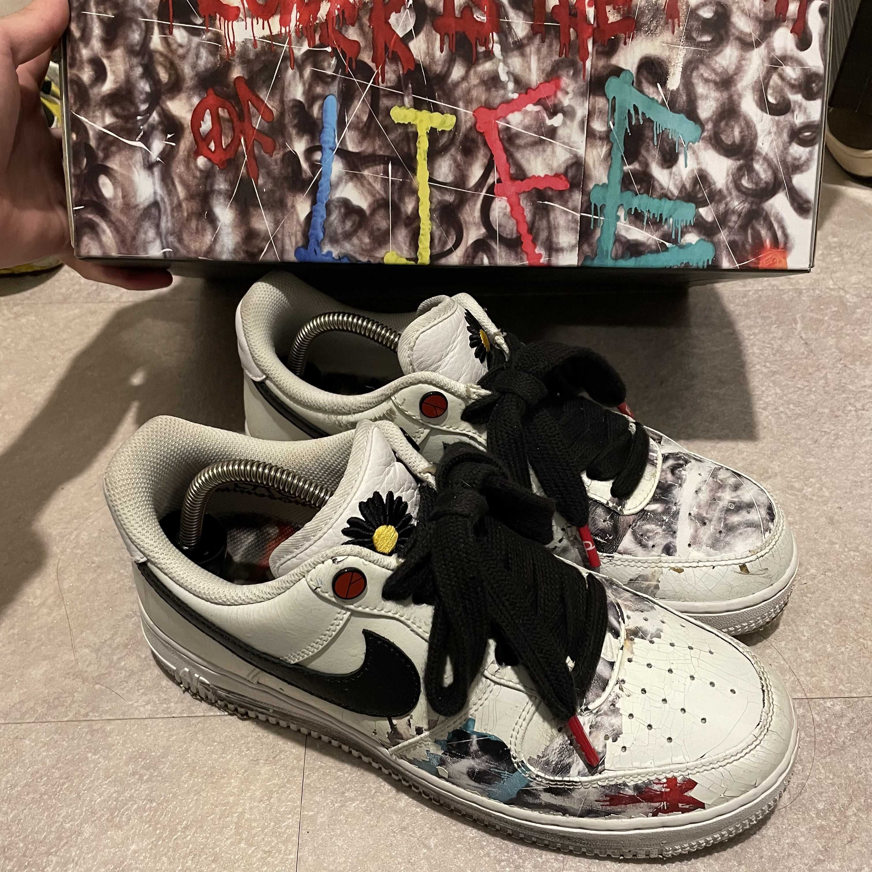 PEACEMINUSONE × Nike Air Force 1 Low "Para-noise/White/Black" / G-DRAGON