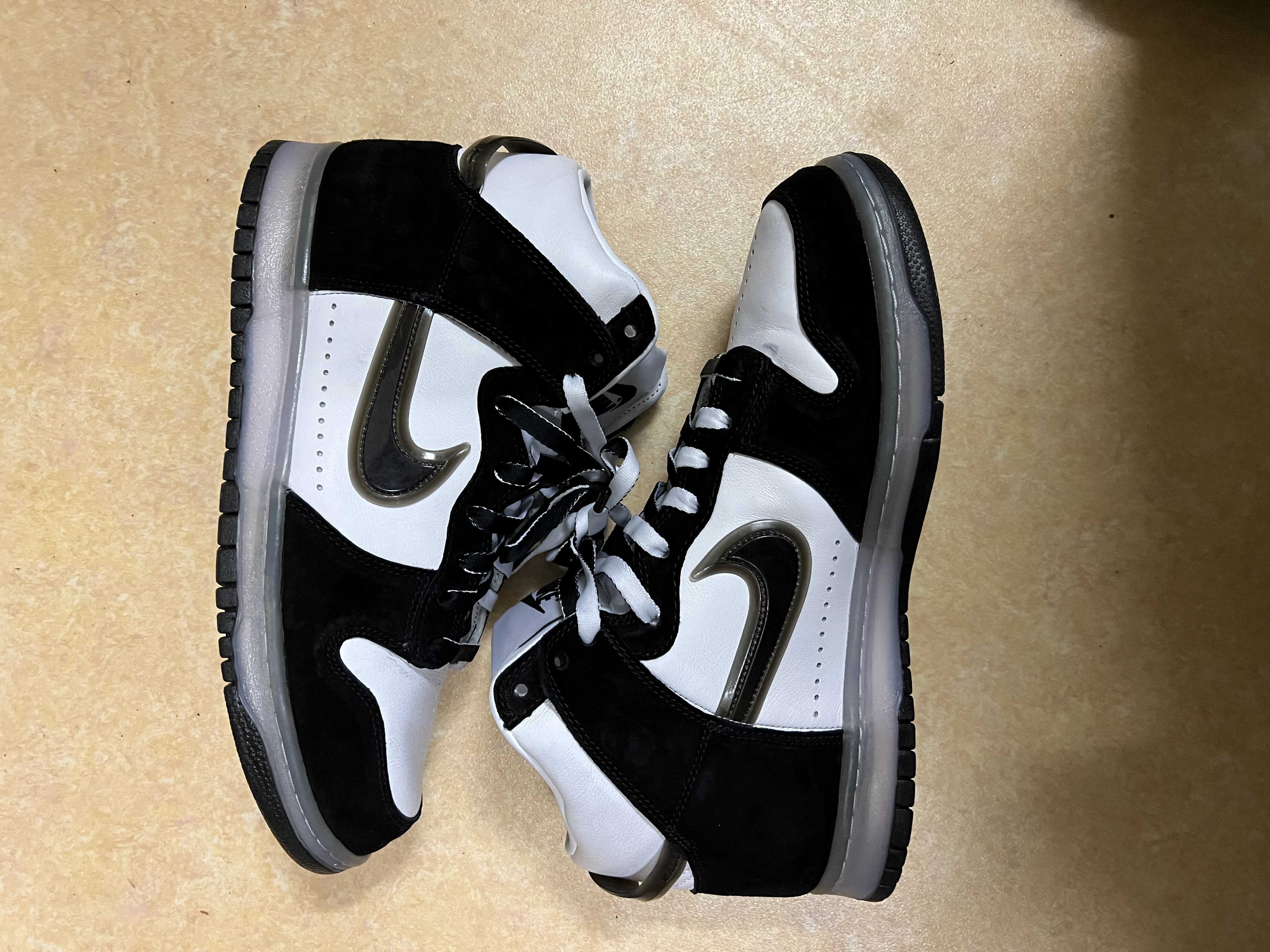 SLAM JAM x NIKE DUNK HIGH "WHITE/CLEAR BLACK"