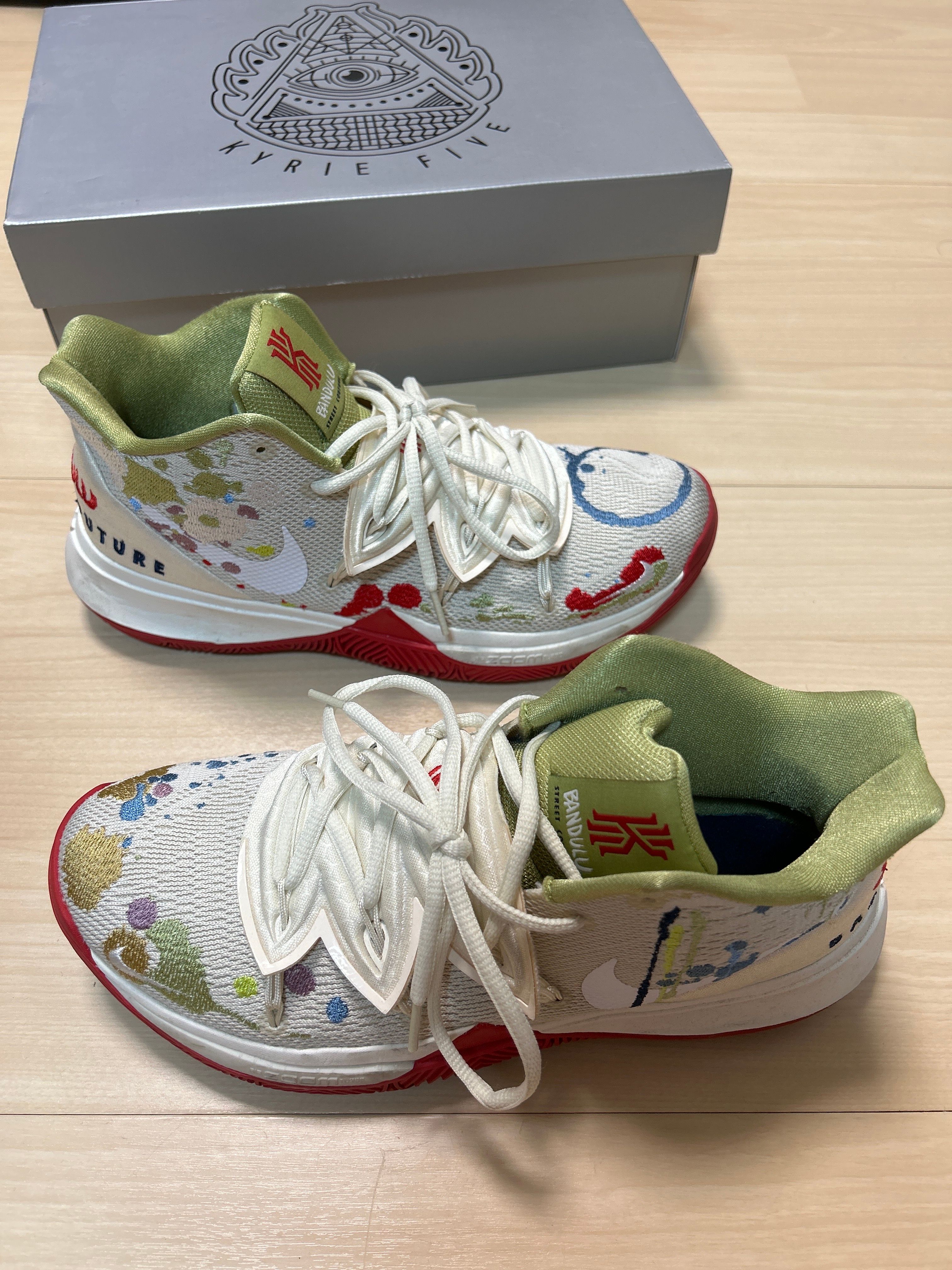 NIKE × BANDULU KYRIE 5 "Multi/Red"