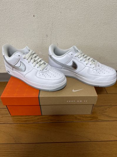 Nike Air Force 1 Low Color of the Month "Silver Swooshes"