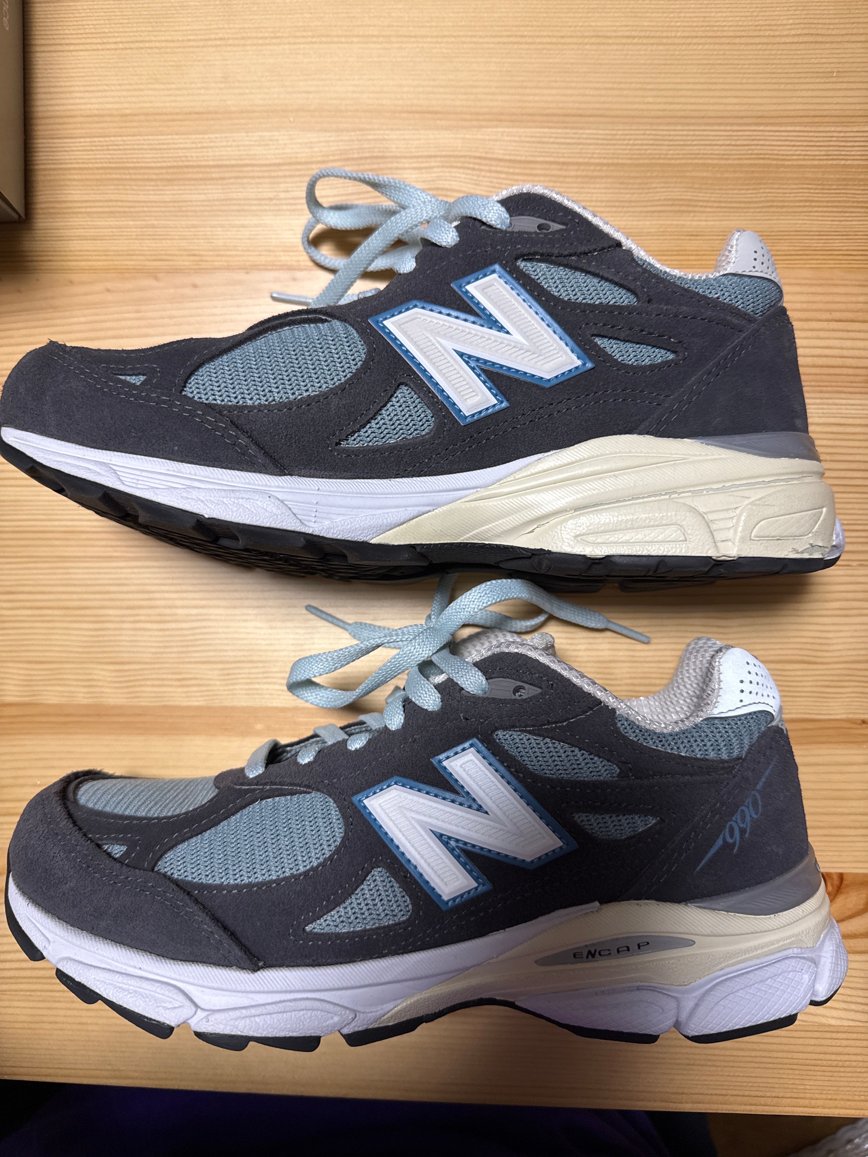 KITH × New Balance 990V3 "Steel Blue"