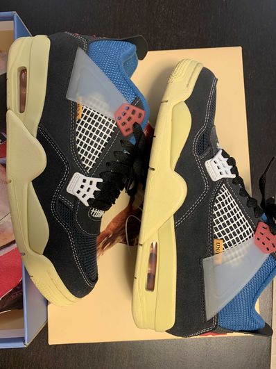 UNION × Nike Air Jordan 4 "Off Noir"