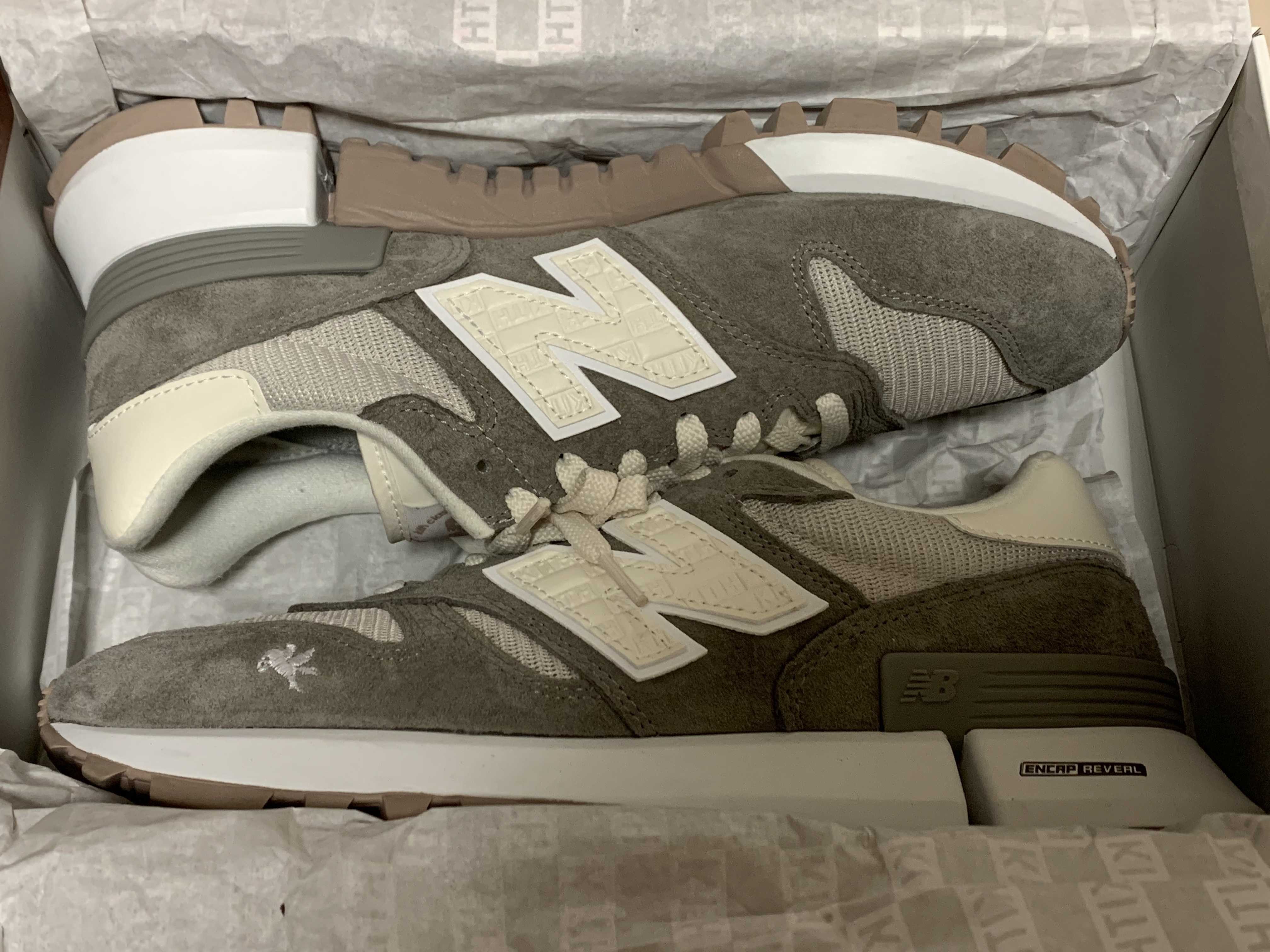 KITH × New Balance RC1300 10th Anniversary "Elephant Skin/Safari"