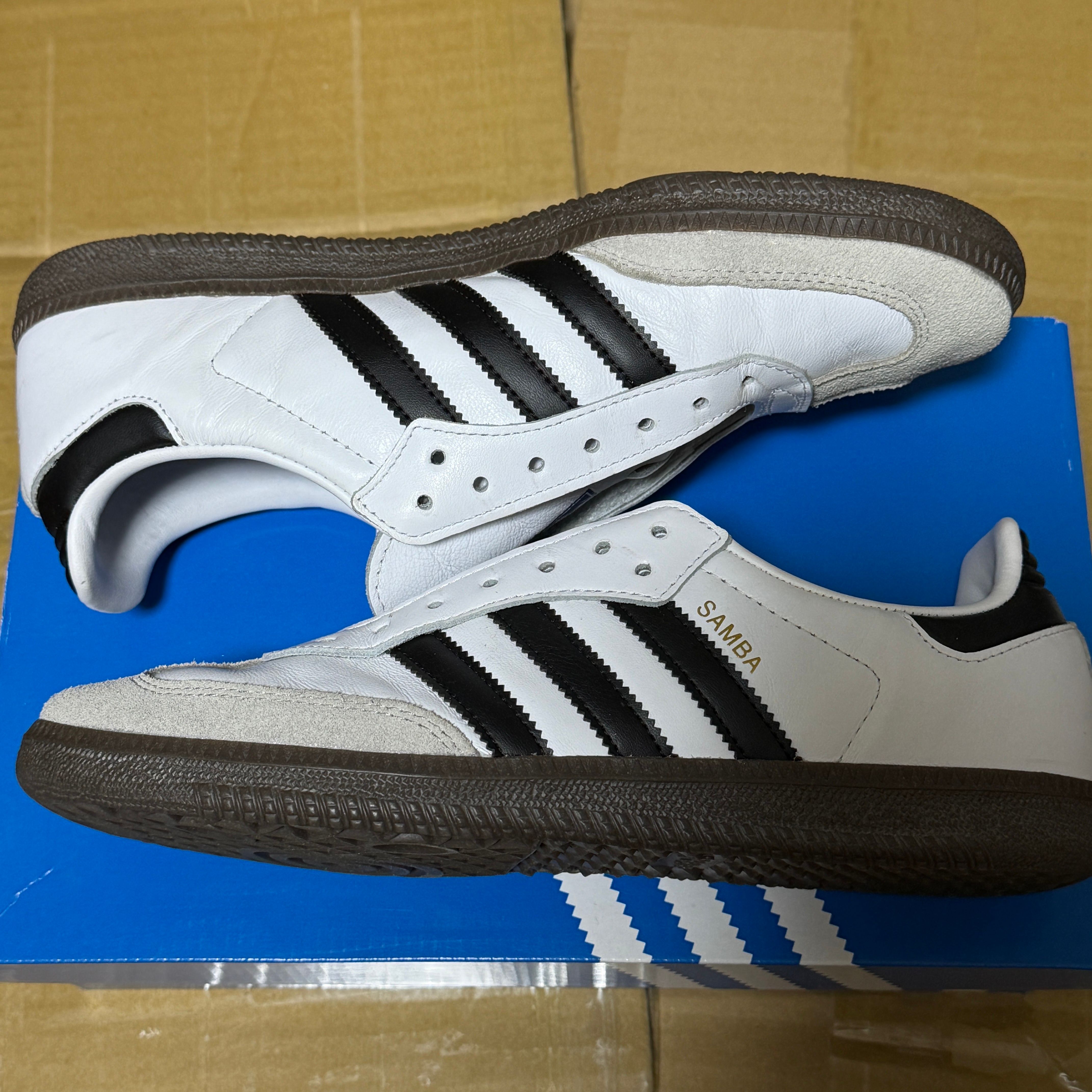 adidas Samba OG "Cloud White/Core Black/Clear Granite"