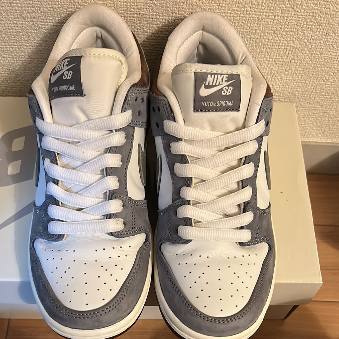 堀米 雄斗(Yuto Horigome) × Nike SB Dunk Low Pro QS "Wolf Grey"