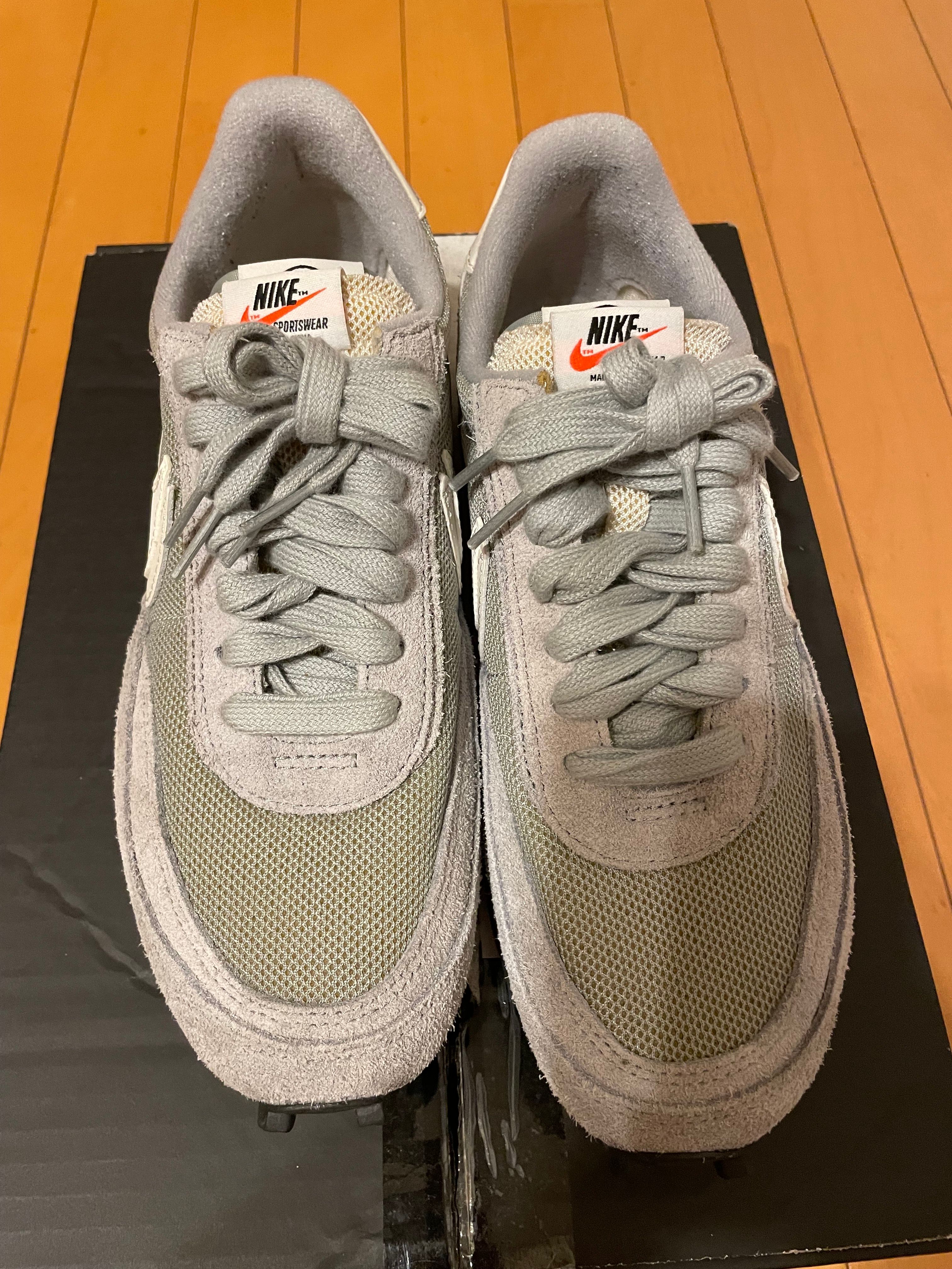 Fragment × sacai × Nike LD Waffle "Light Smoke Grey"