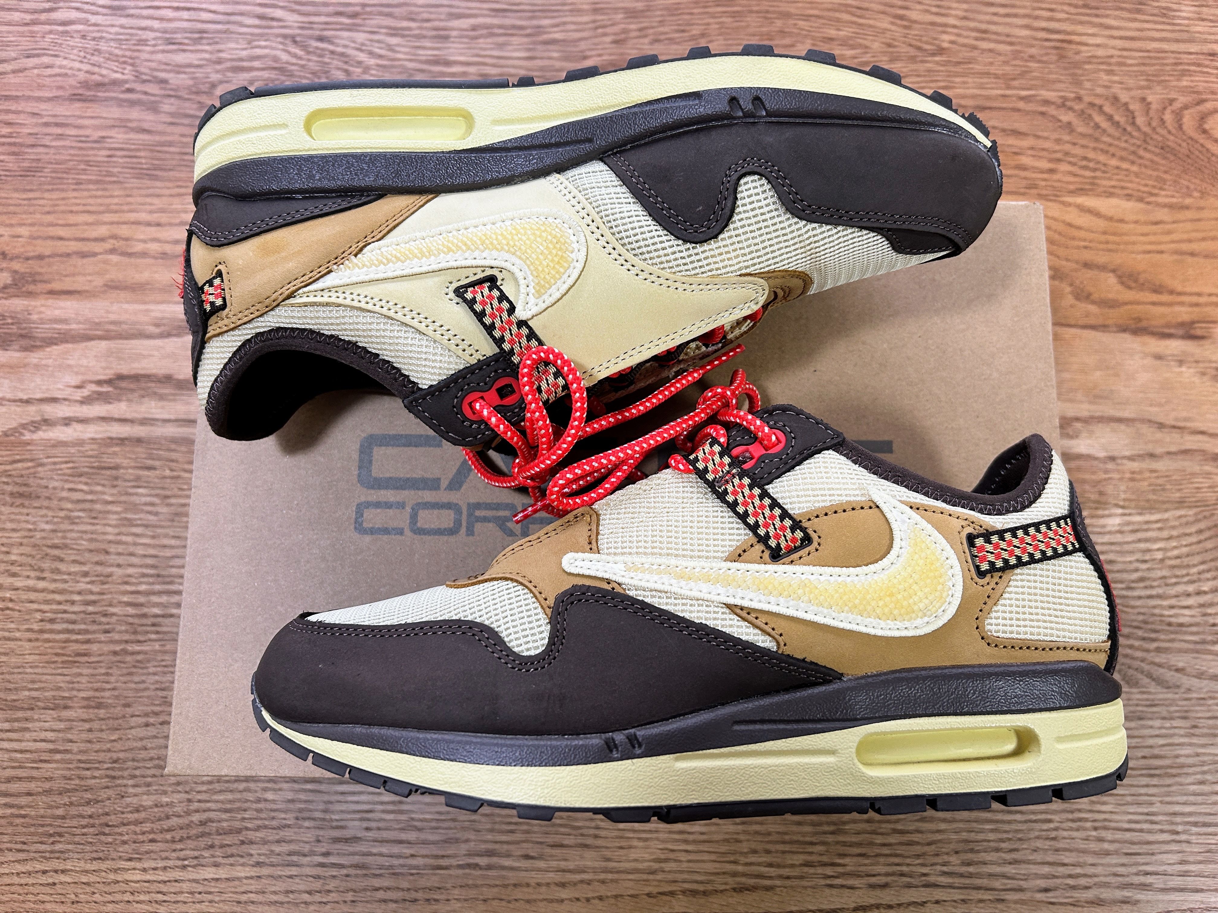 Travis Scott × Nike Air Max 1 "CACT.US Brown"