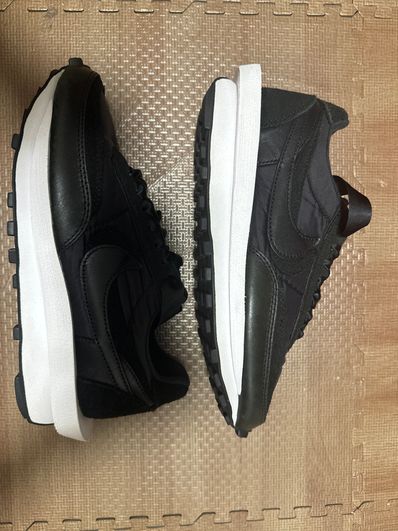 sacai × Nike LDV Waffle "Triple Black"