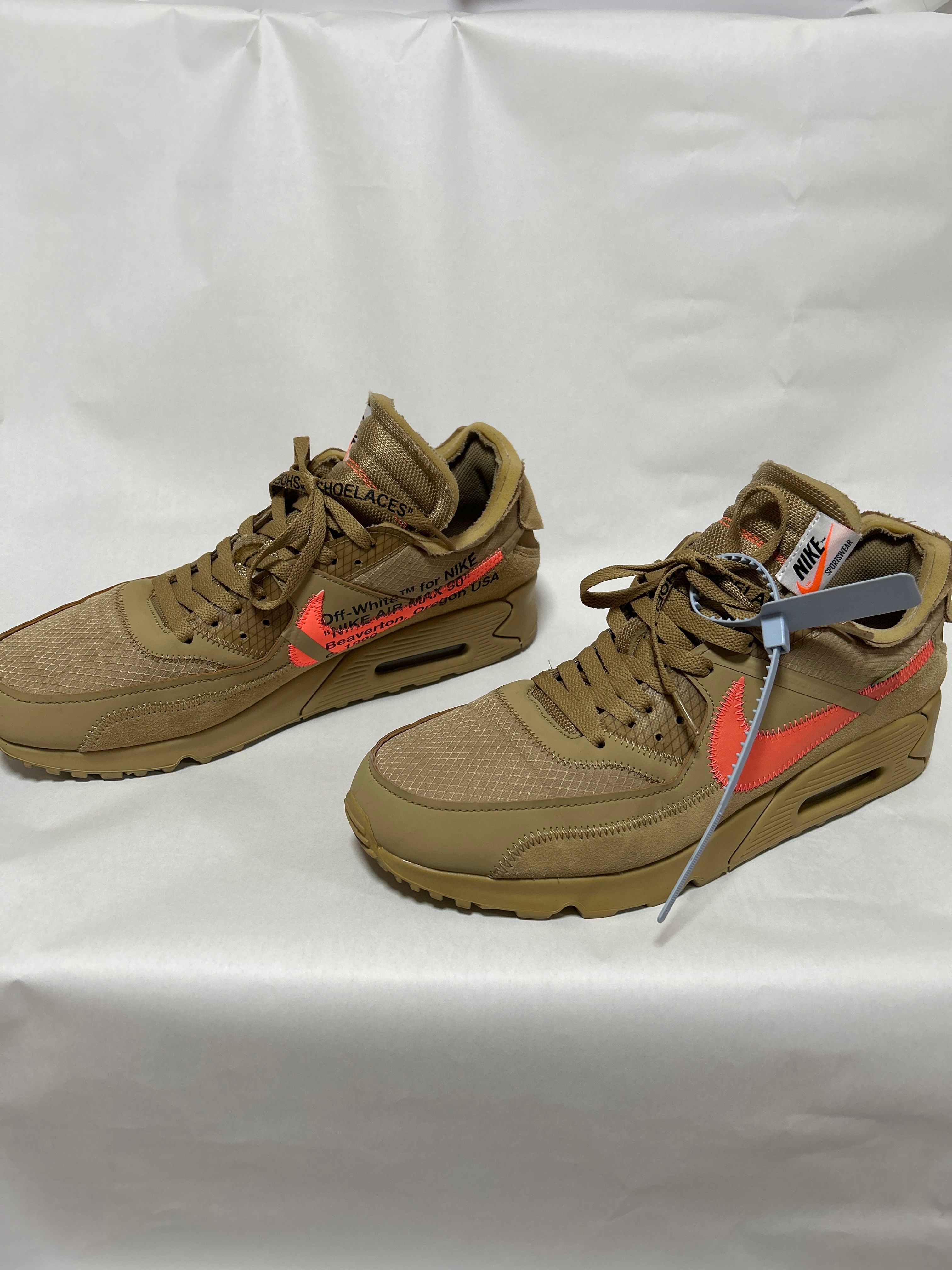 Off-White × Nike Air Max 90 "Desert Ore"