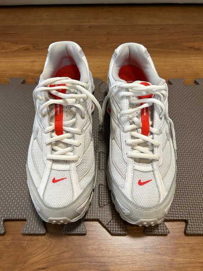 Supreme × Nike Shox Ride 2 "White/Grey Fog/Flat Platinum"