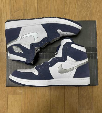 Nike Air Jordan 1 High OG CO.JP "White/Midnight Navy" (2020)(ブリーフケースなし)