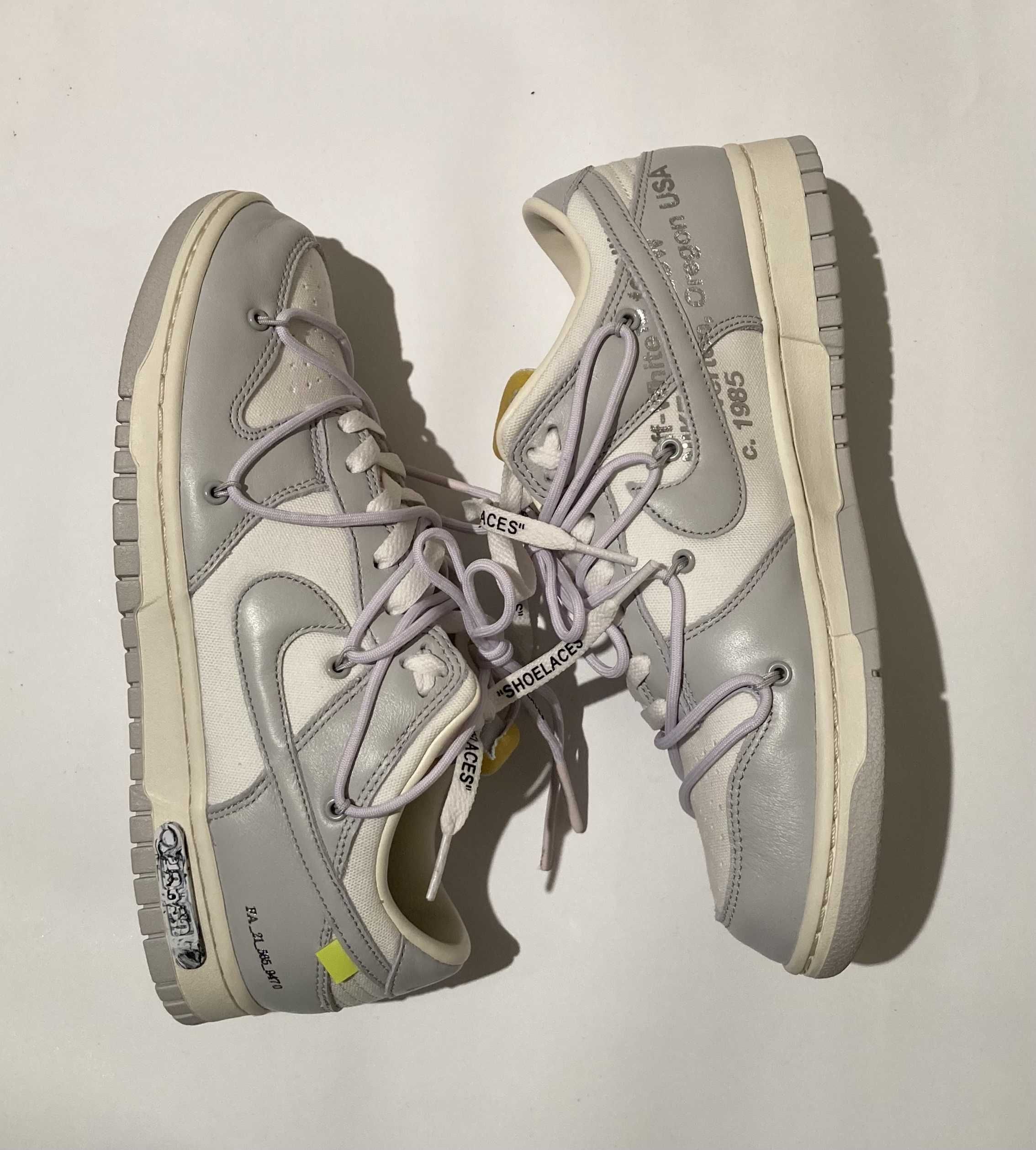 Off-White × Nike Dunk Low 1 of 50 "Lot.49"