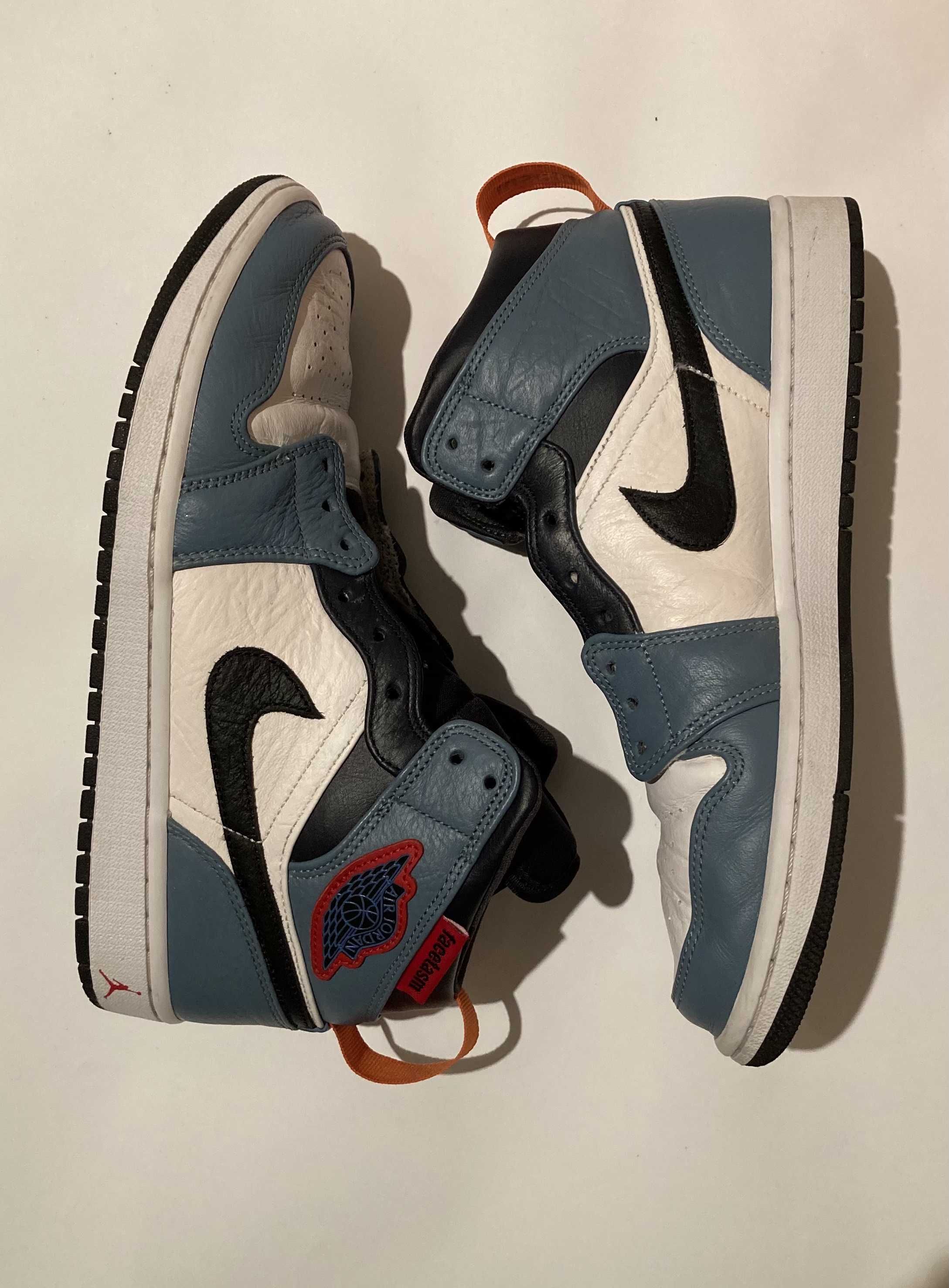 FACETASM × Nike Air Jordan 1 Mid "White/Navy"