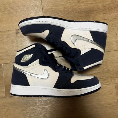 Nike GS Air Jordan 1 High OG CO.JP "Midnight Navy" (2020)(ブリーフケースなし)