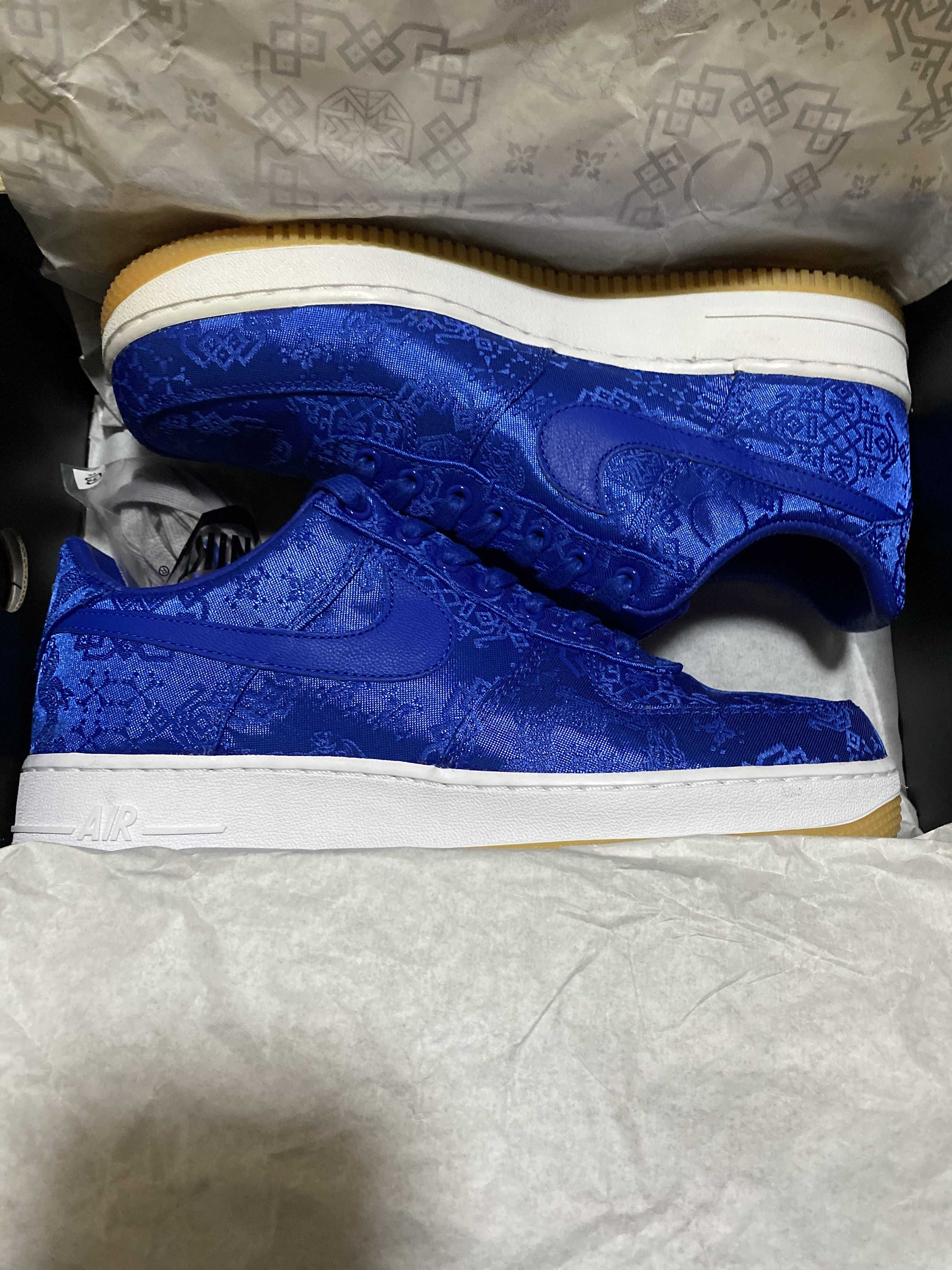 CLOT × Nike Air Force 1 Low "Blue"