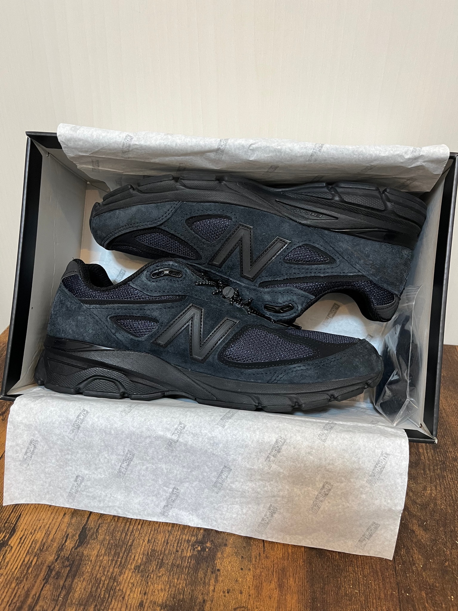 JJJJound × New Balance 990V4 "Navy"