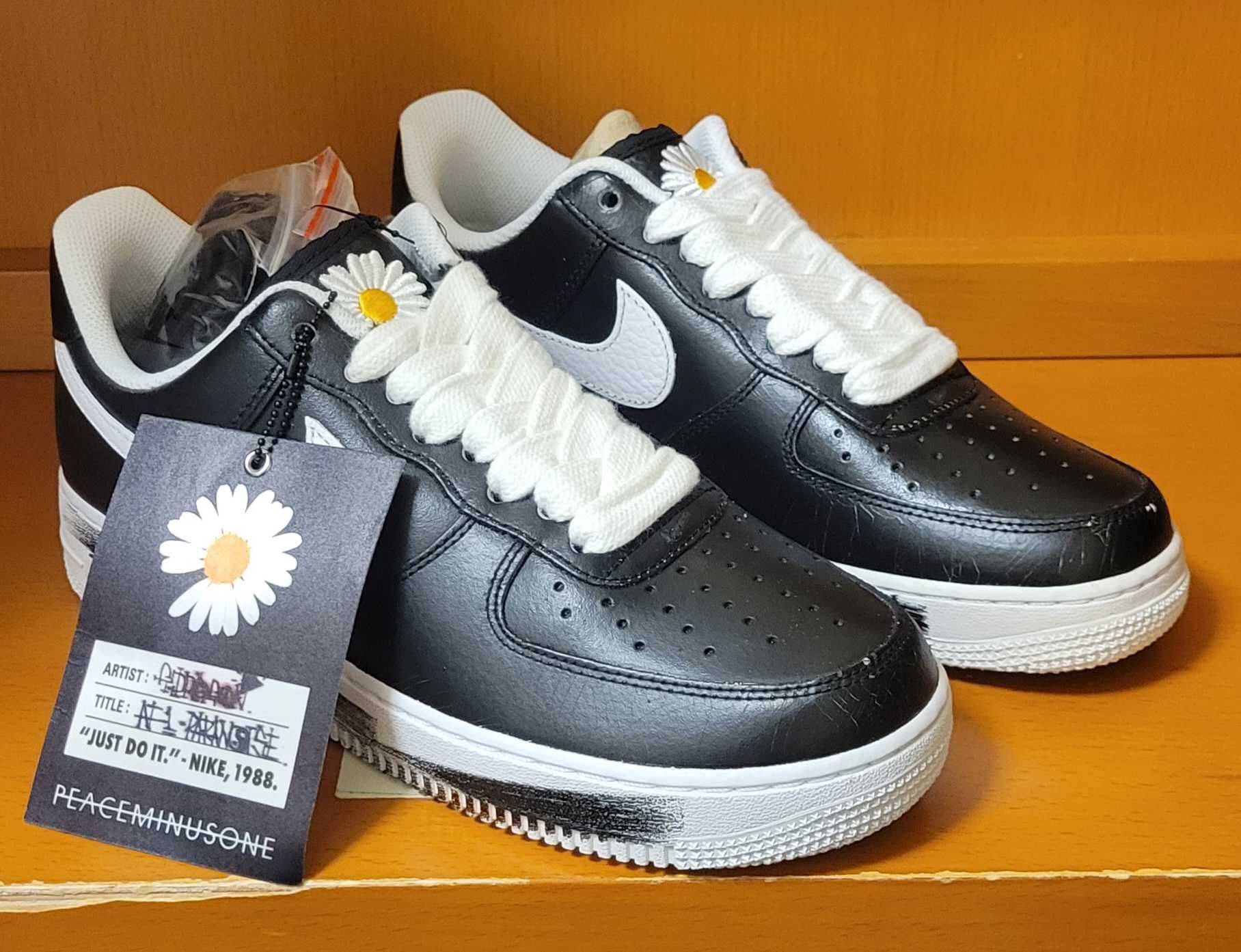 PEACEMINUSONE × Nike Air Force 1 Low Para Noise "Black" / G-DRAGON