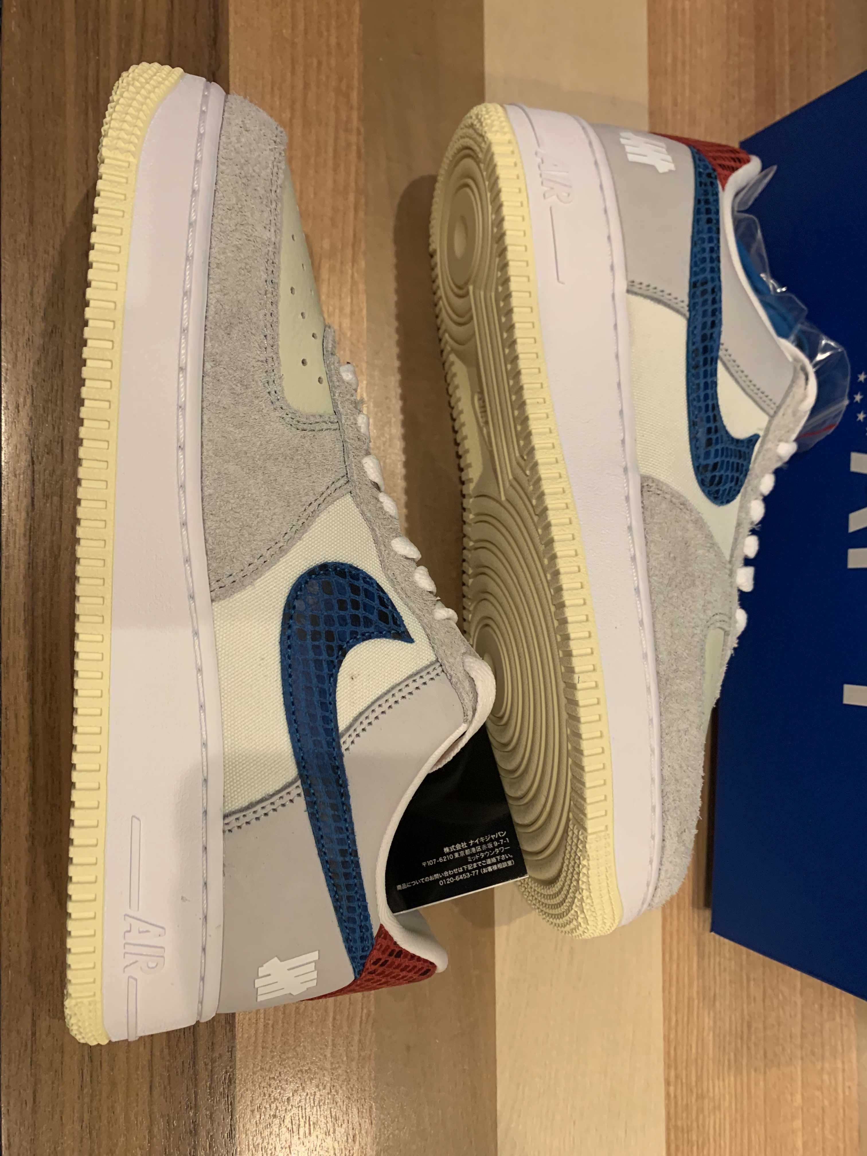 UNDEFEATED × Nike Air Force 1 Low "White"