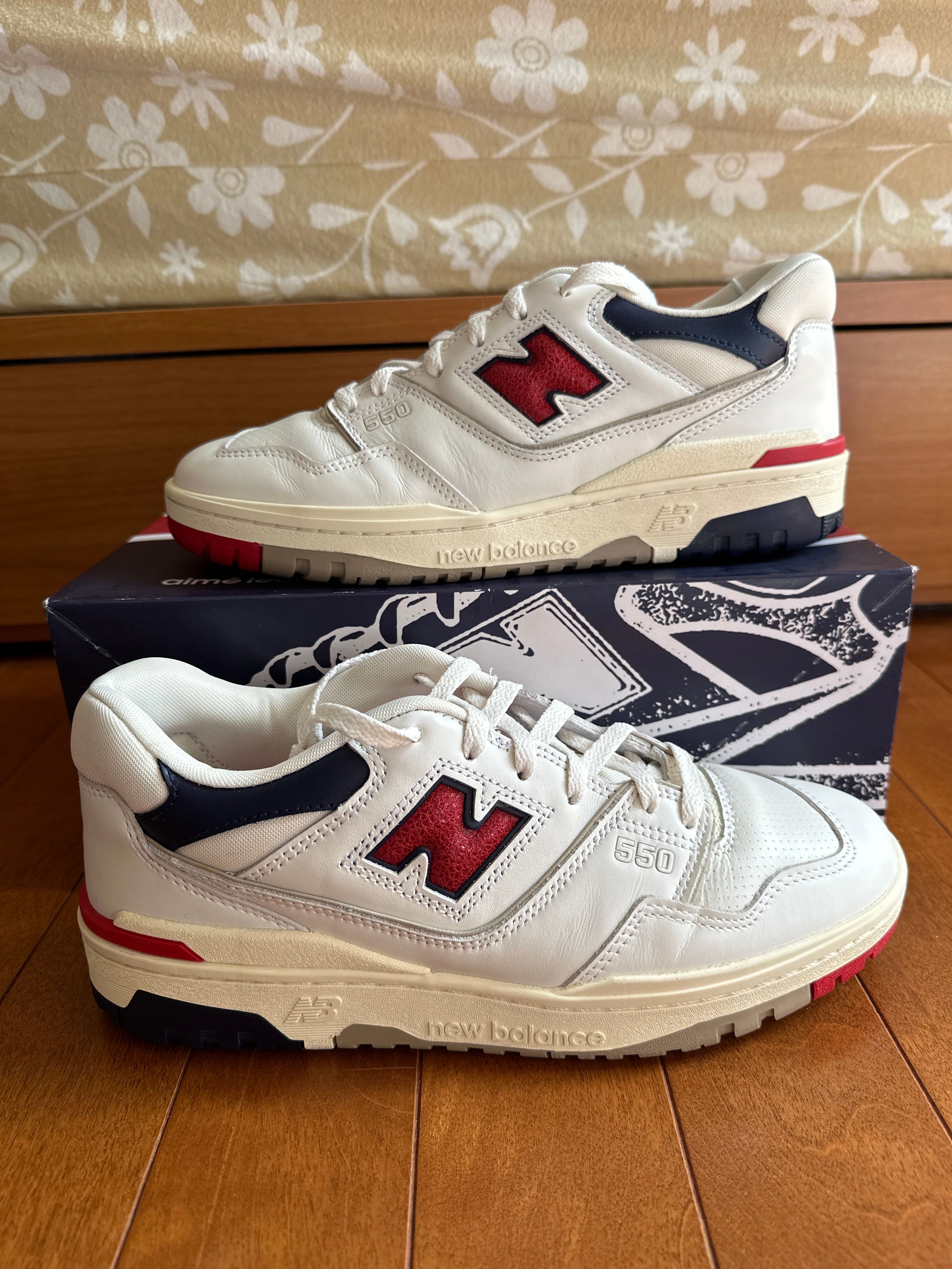 Aime Leon Dore × New Balance 550 "Red"