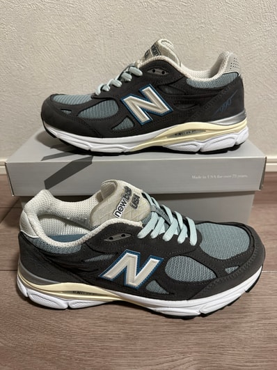 KITH × New Balance 990V3 "Steel Blue"
