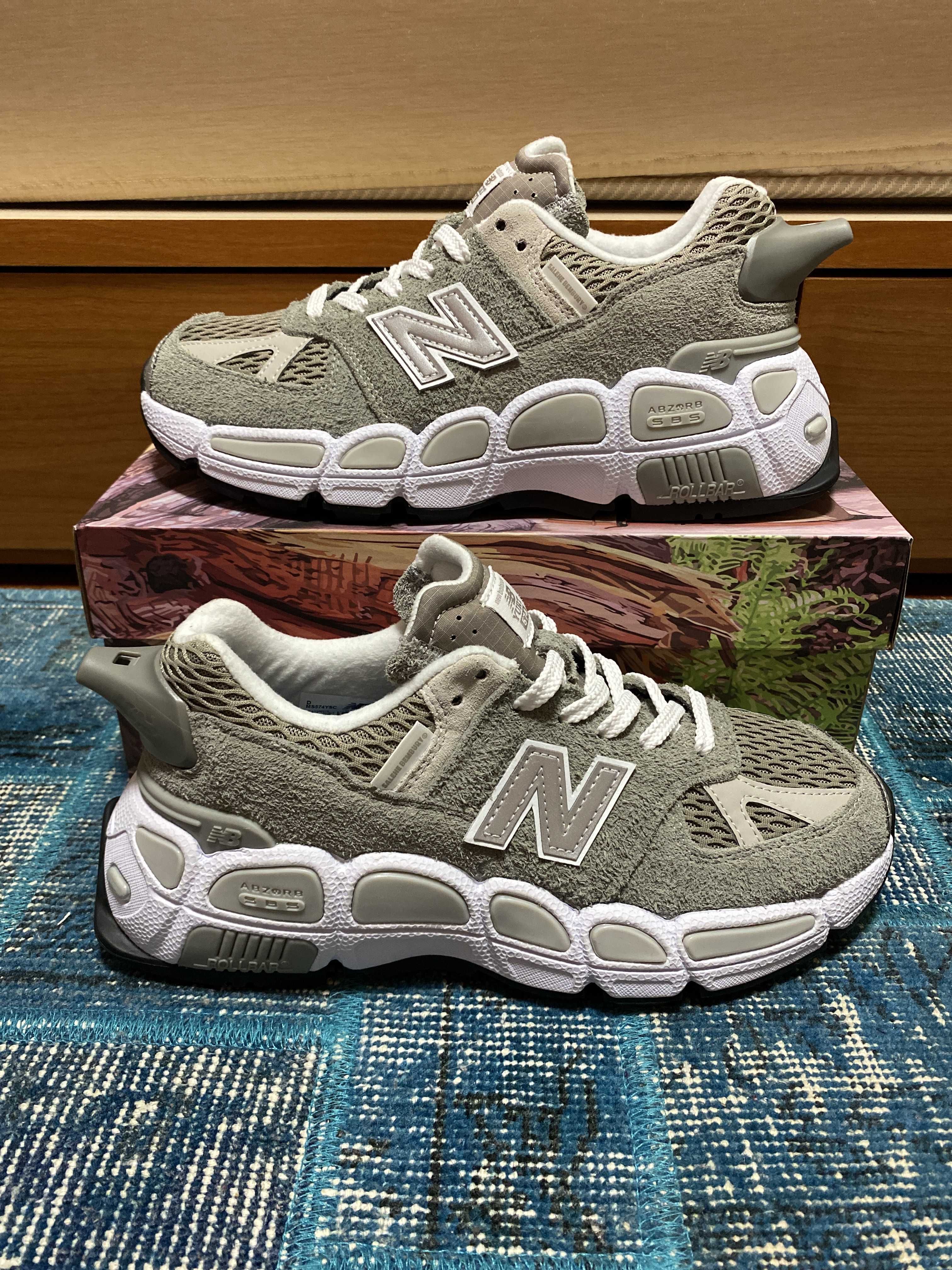 Salehe Bembury × New Balance 574 Yurt "Grey/White"