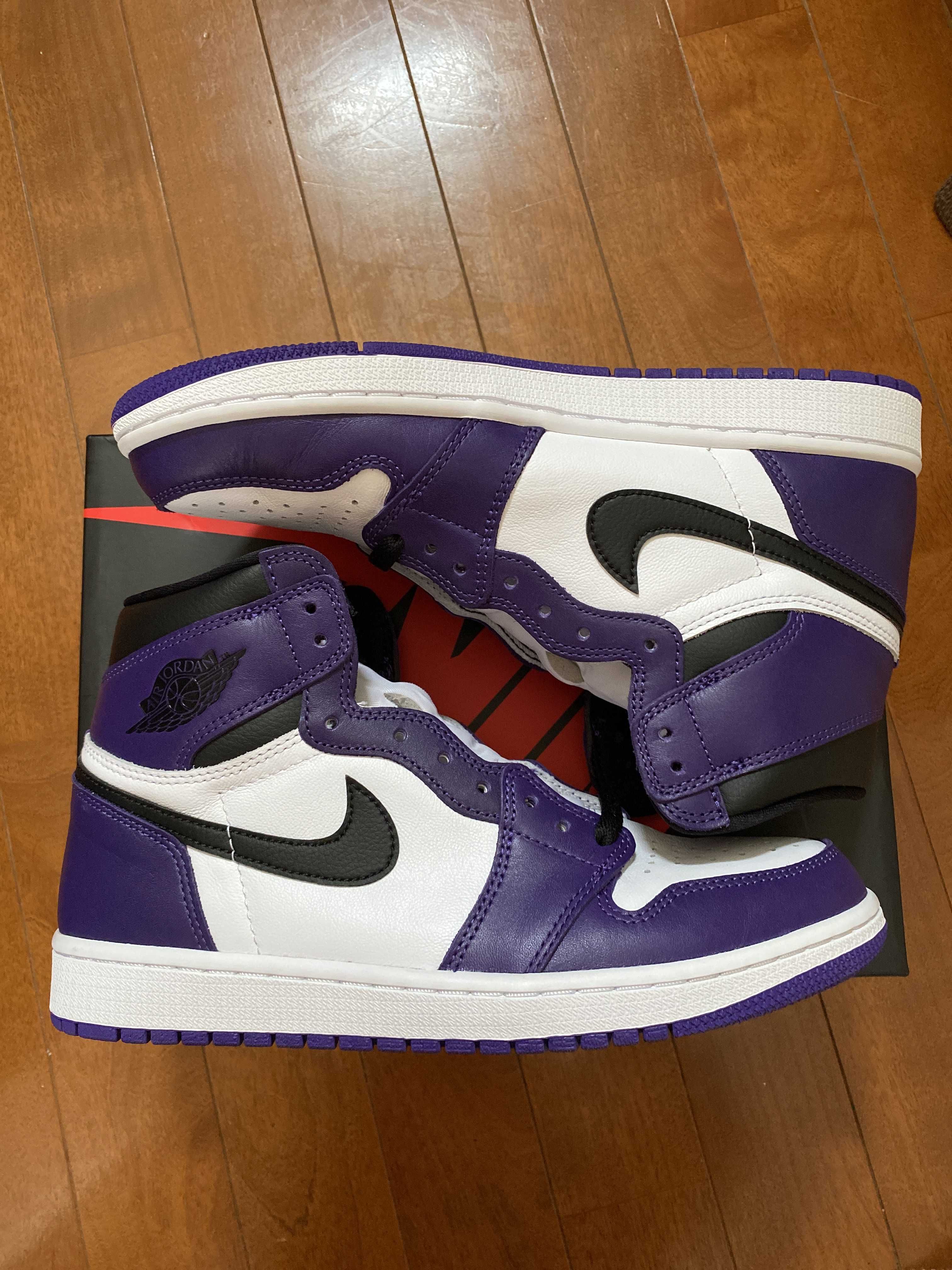 Nike Air Jordan 1 Retro High OG "Court Purple White/Black" (2020)