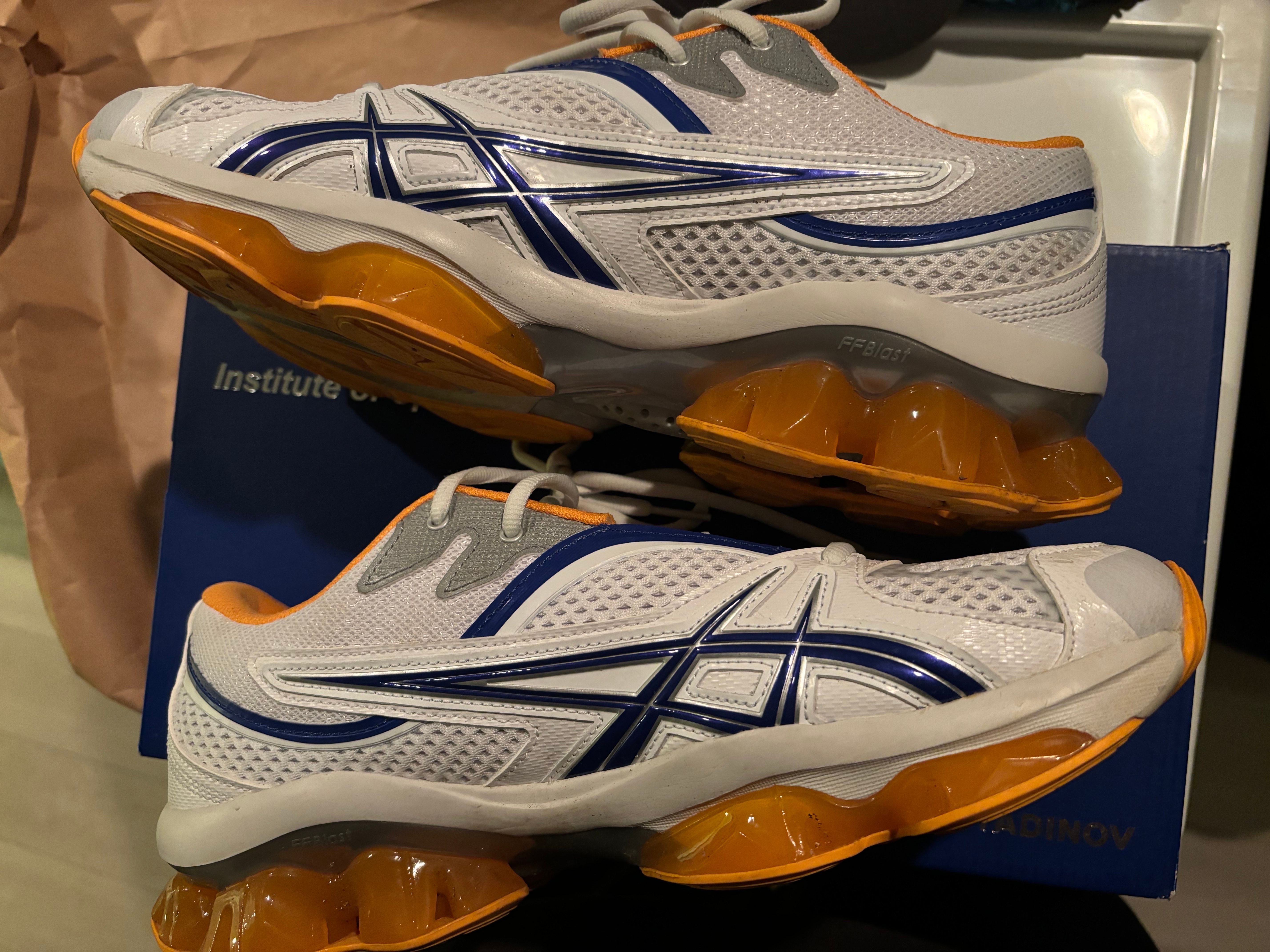 Kiko Kostadinov × Asics Gel-Quantum Zientzia "White/Blue"